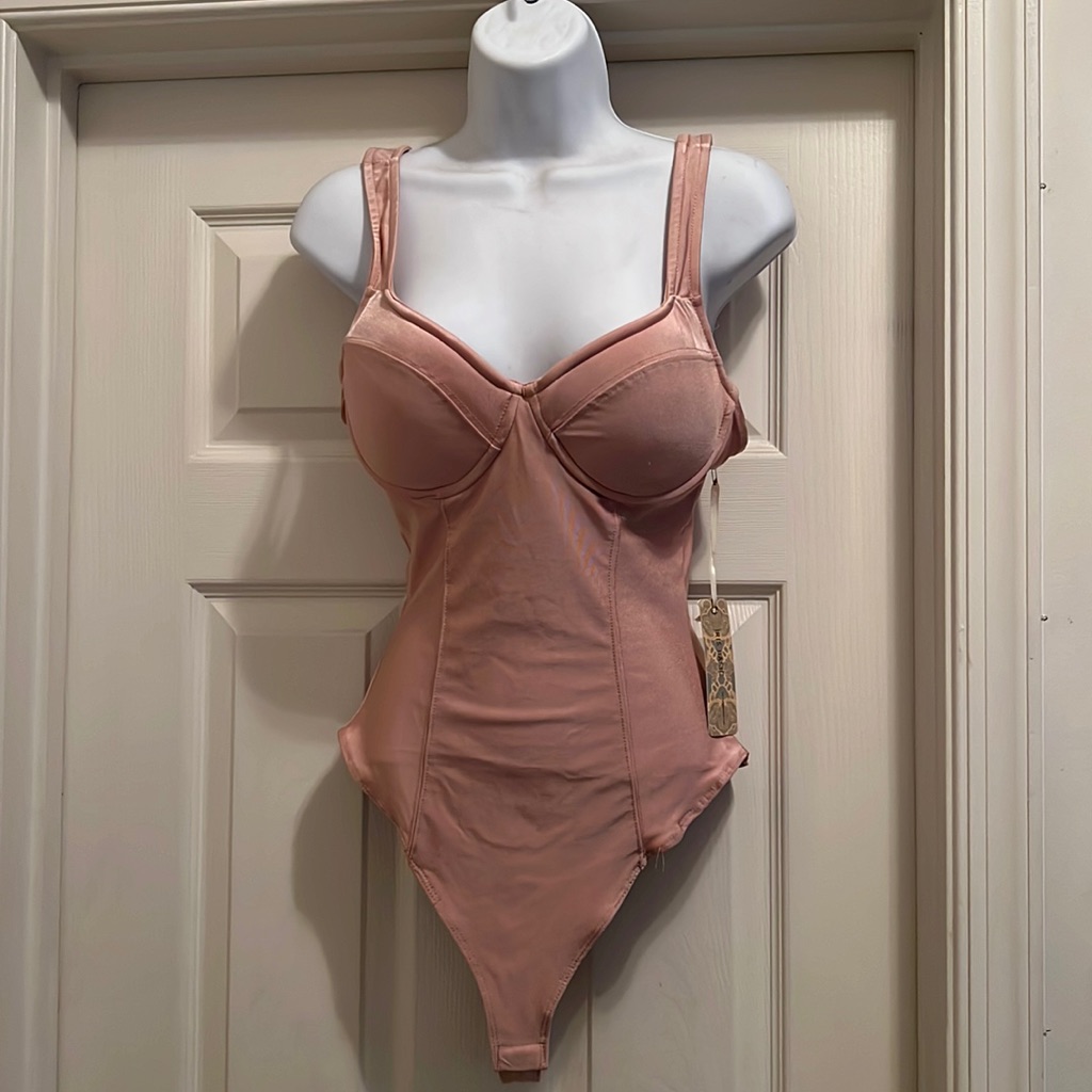Blush Colored Bodysuit
